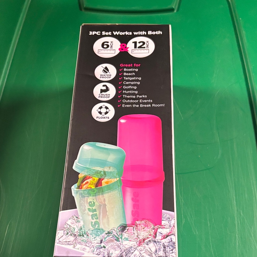 Vibrant 3-Piece Safe Container Set - Picture 2 of 4